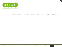 Tablet Screenshot of pacollaborative.com